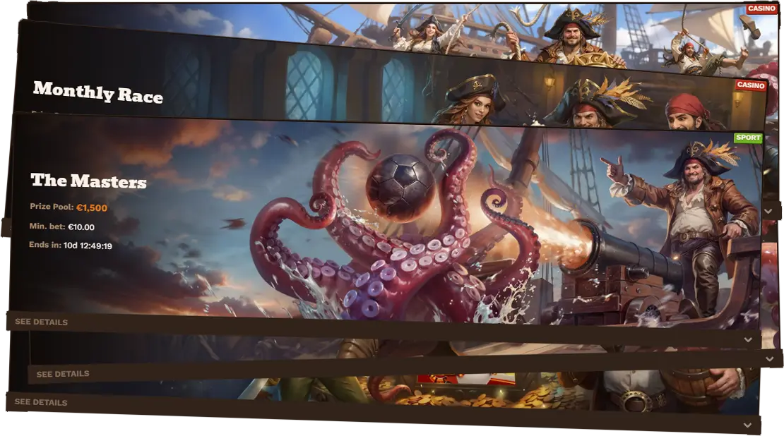 FatPirate tournaments